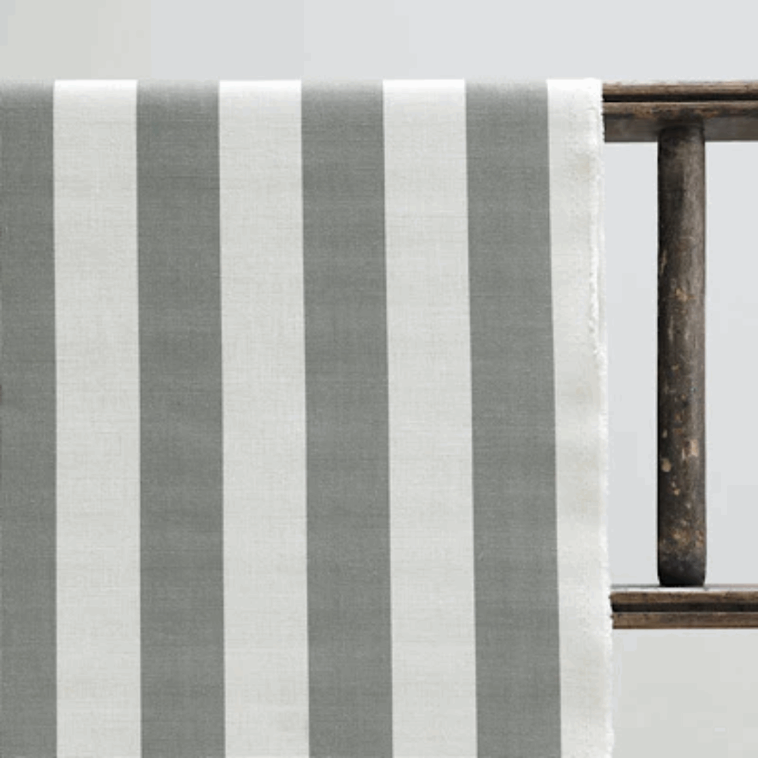 Anna Stripe | Steel Grey