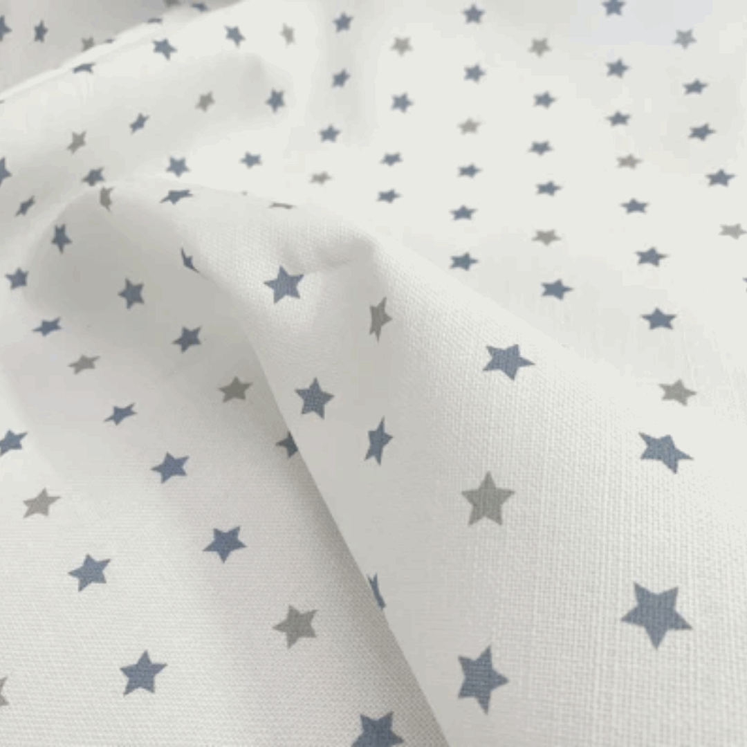 Shooting Stars | Pacific Blue & Dove Grey