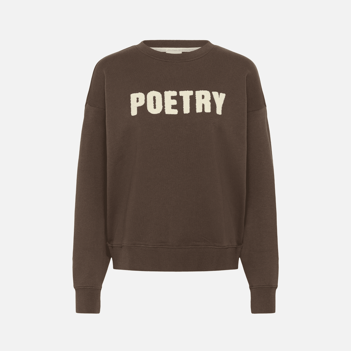Saint Tropez Suzie Sweatshirt in Chocolate Brown