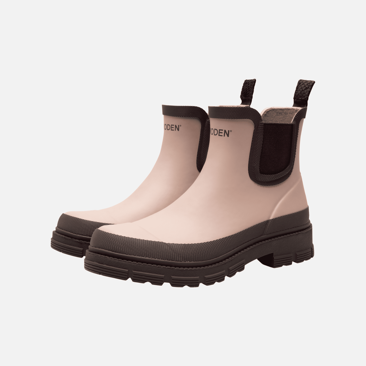Woden Liv Waterproof Dry Rose – pair front angle