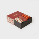 BillyBelt Brighten Your Day women's sock gift box in orange