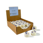 Box of 'Bluebell' scented candles with a 'Heaven Scent' label on a white background