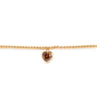Loxley Lane Amillee Heart Bracelet in Chocolate