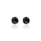 Loxley Lane Erin Stud Earrings in Navy