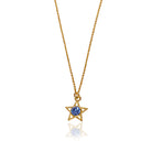 Loxley Lane Florence Star Charm Necklace in Blue