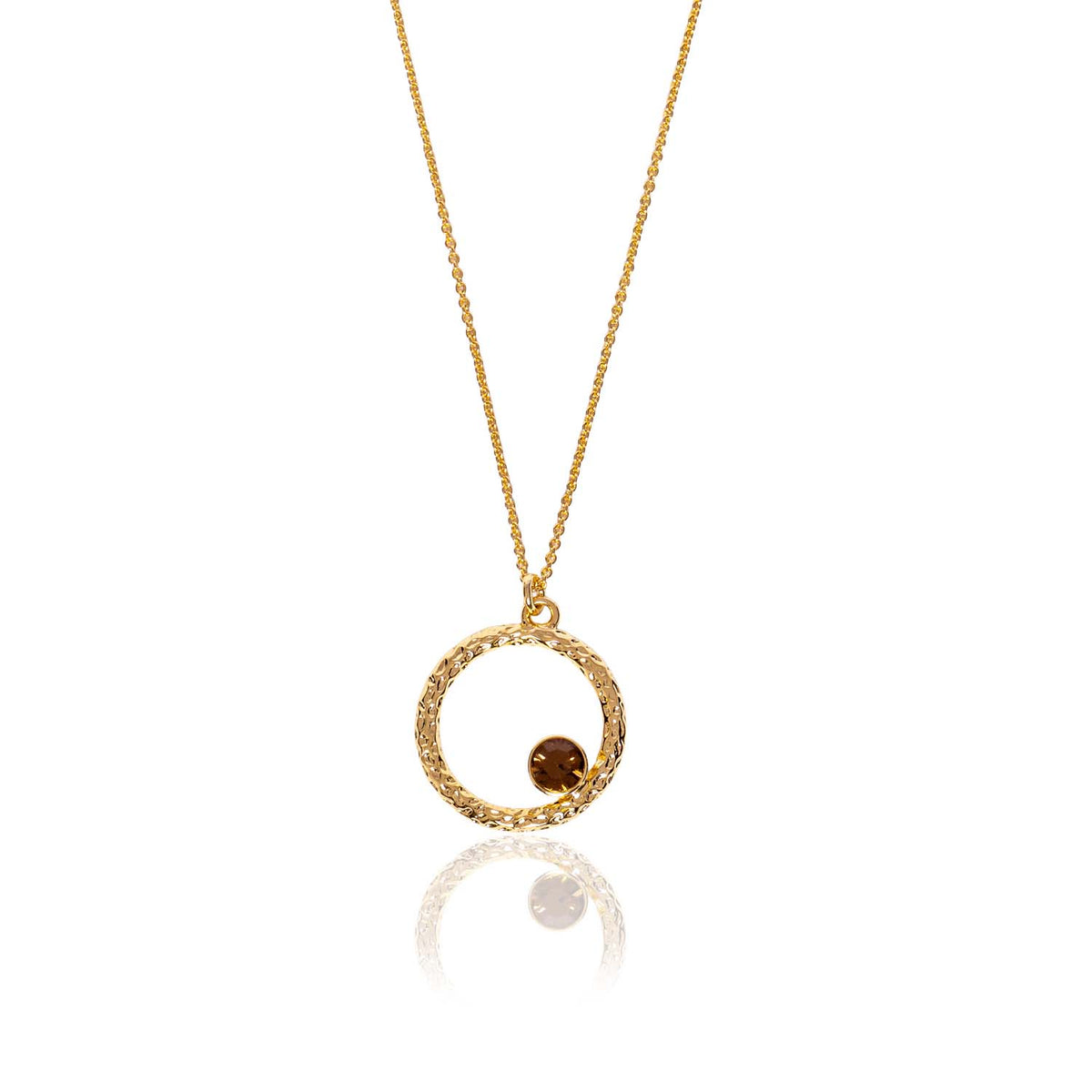 Loxley Lane Gia Necklace in Chocolate