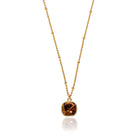 Loxley Lane Harper Necklace in Chocolate