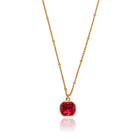 Loxley Lane Harper Necklace in Hot Pink