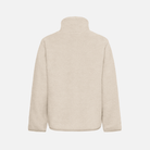 Part Two Catharina Fleece Jacket in Oatmeal, back product view
