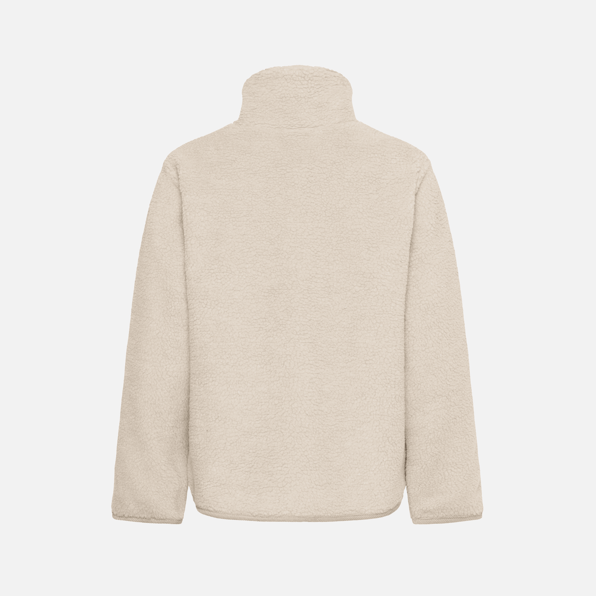 Part Two Catharina Fleece Jacket in Oatmeal, back product view