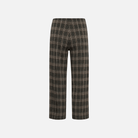 Part Two Ilisan Trousers in Grey Big Check – back product view
