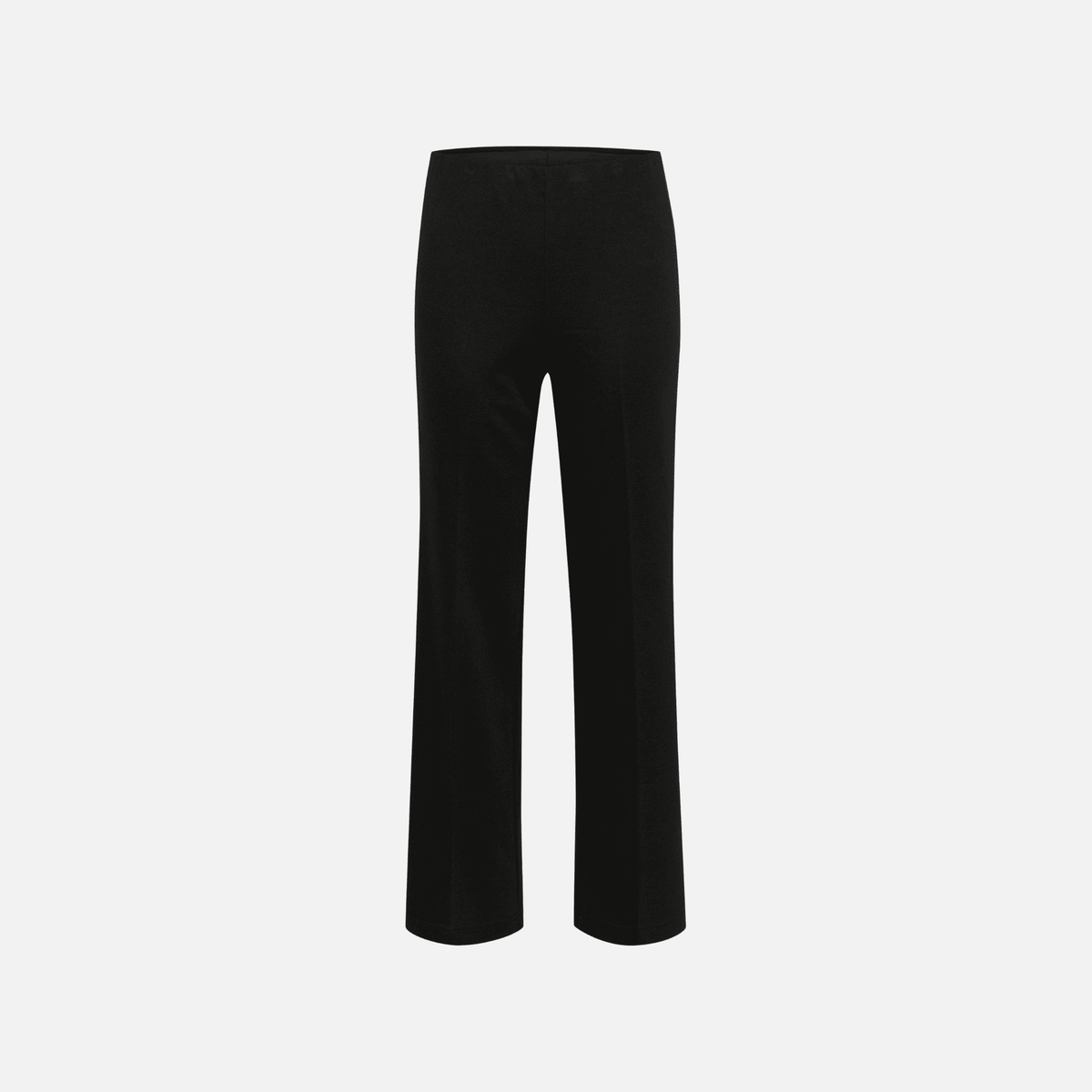 Saint Tropez Kaileen Wide Leg Jersey Pants in Black - product front