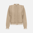 Saint Tropez Marlee Shirt in Weathered Teak - product front