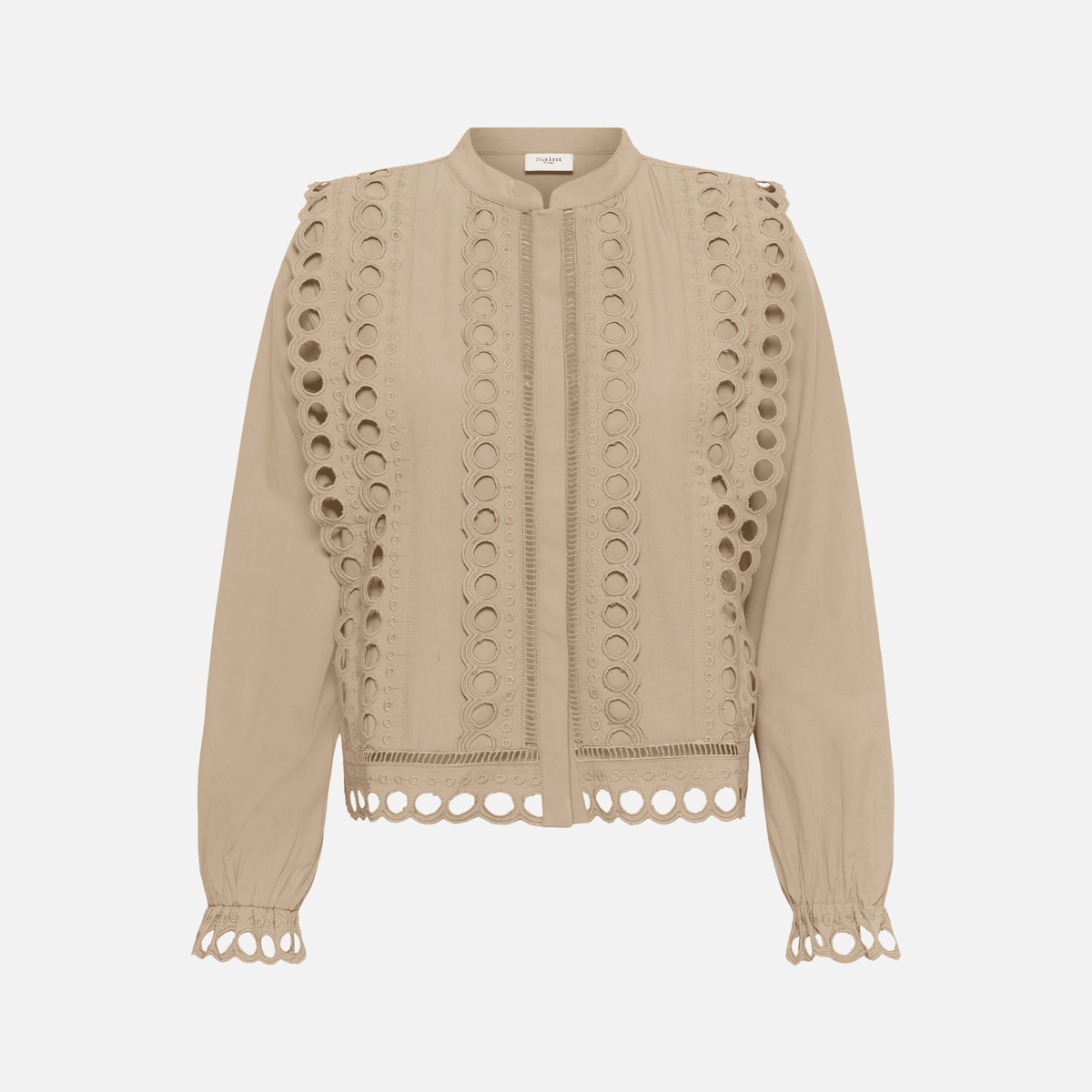 Saint Tropez Marlee Shirt in Weathered Teak - product front