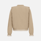 Saint Tropez Marlee Shirt in Weathered Teak - product back