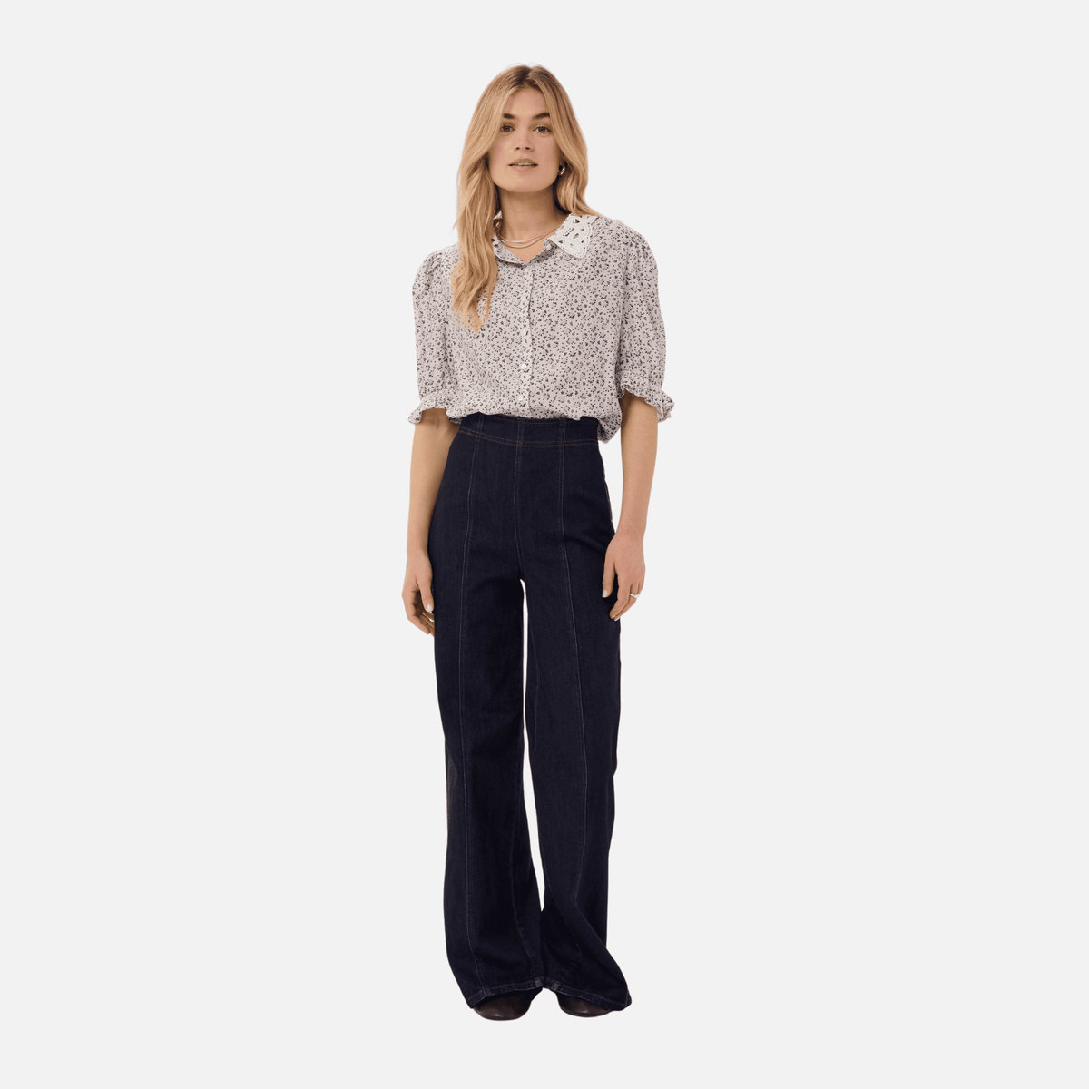 Saint Tropez Sambrina Jeans in Dark Blue Denim