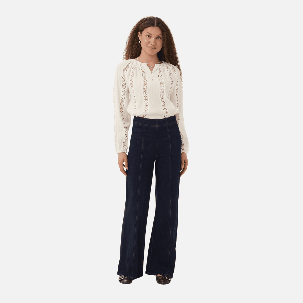 Saint Tropez Skya Blouse in Ice