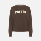 Saint Tropez Suzie Sweatshirt in Chocolate Brown