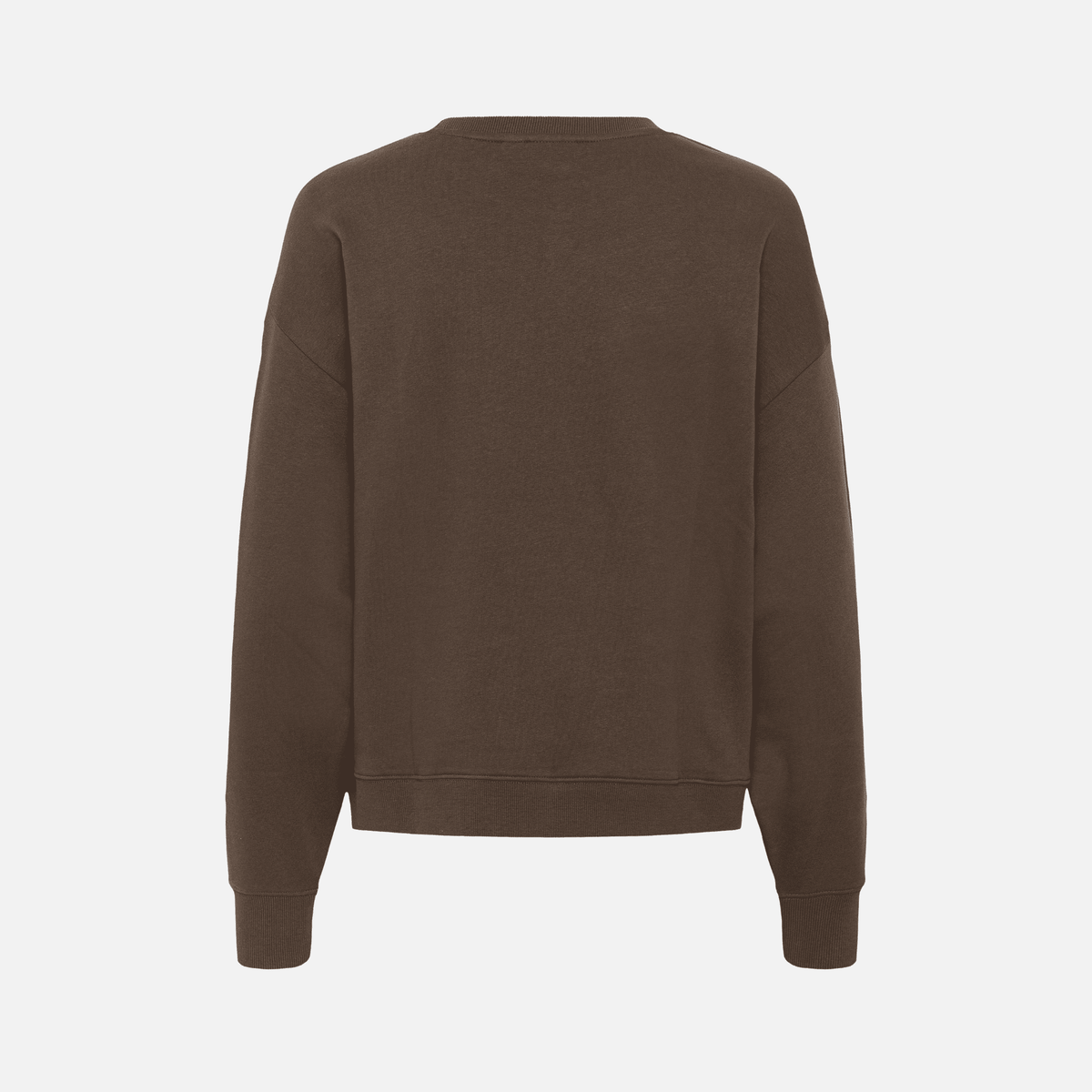 Saint Tropez Suzie Sweatshirt in Chocolate Brown