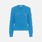 Saint Tropez Tabbatha Pullover in Lichen Blue Melange - product front