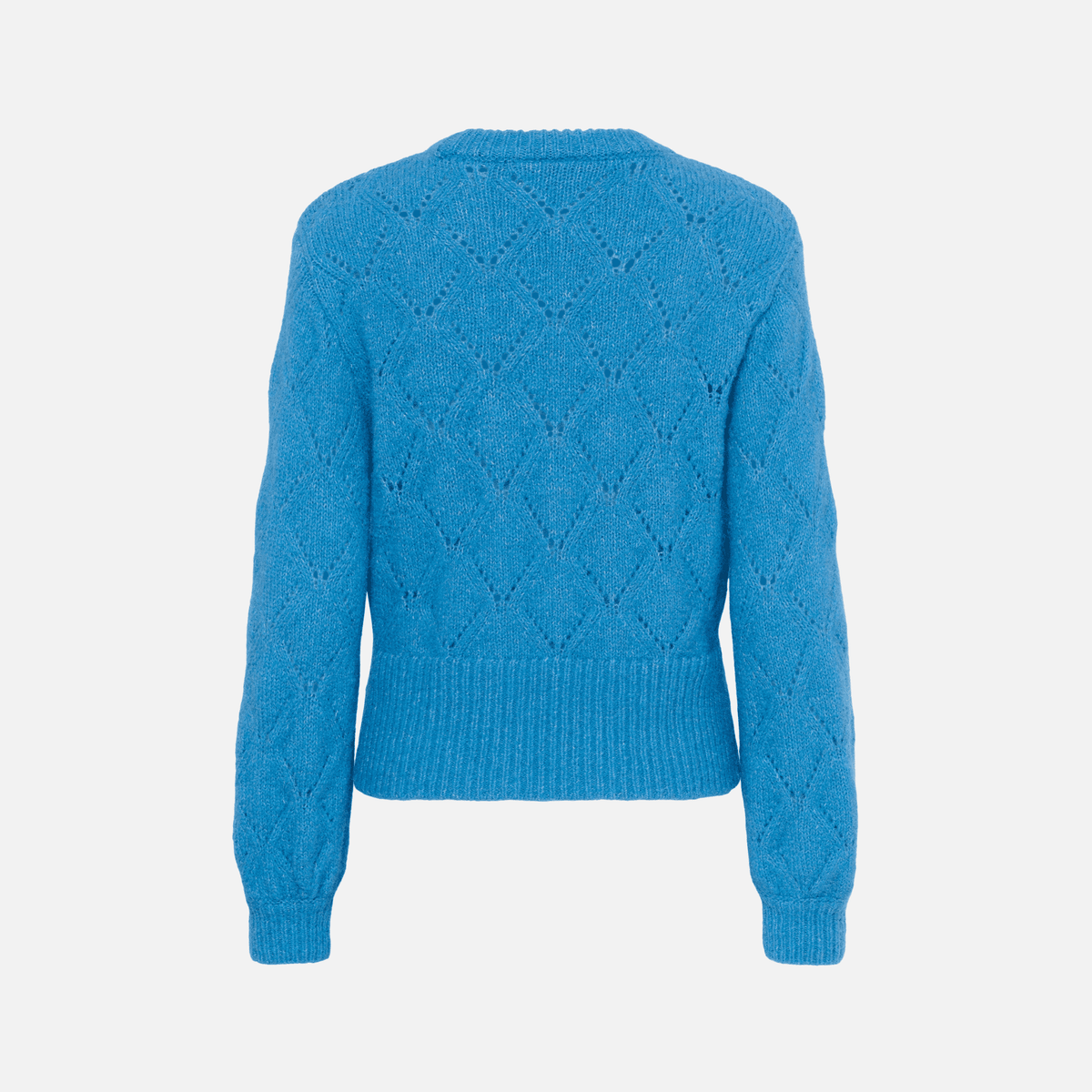 Saint Tropez Tabbatha Pullover in Lichen Blue Melange - product back
