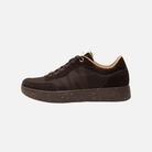 Woden Line Trainer Chocolate side profile