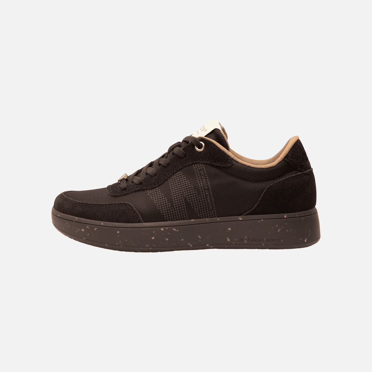 Woden Line Trainer Chocolate side profile