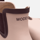 Woden Liv Waterproof Dry Rose – branding detail