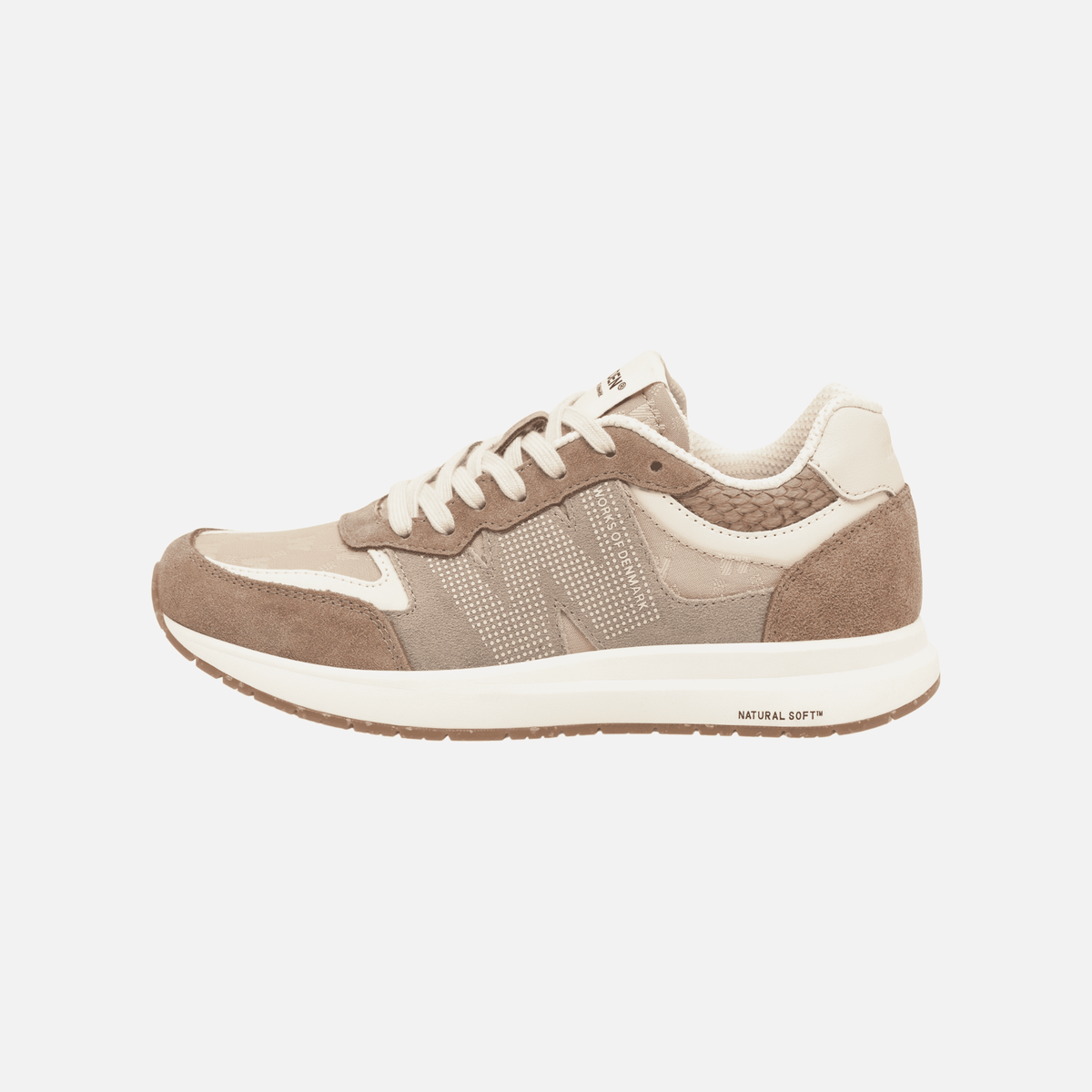 Woden Rigmor Heritage Coffee Cream side profile