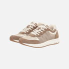 Woden Rigmor Heritage Coffee Cream pair front three-quarter view
